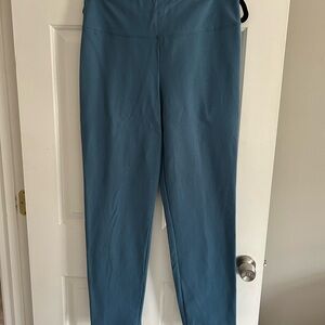 Women with Control Teal straight leg pants